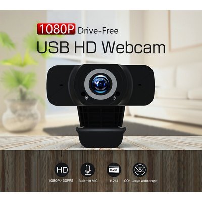 Webcam com microfone ECM-CDV126C 1080p/30fps