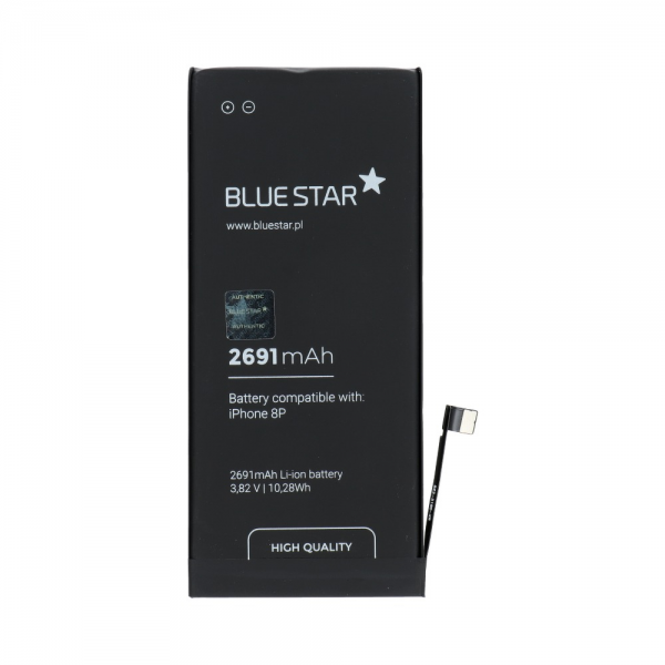 Bateria para iPhone 8 plus 2691 mAh Polímero Blue Star HQ