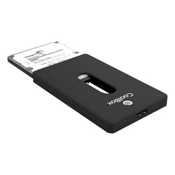 Caixa para disco Externo 2.5'' COOLBOX USB 3.0 (Preta)