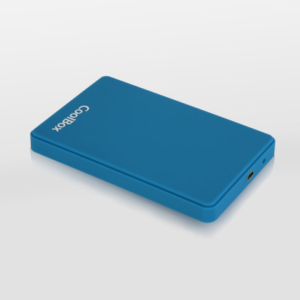 Caixa para disco Externo 2.5'' COOLBOX USB 3.0 (Toque suave azul)