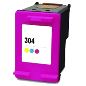 Tinteiro reciclado HP 304 Cor