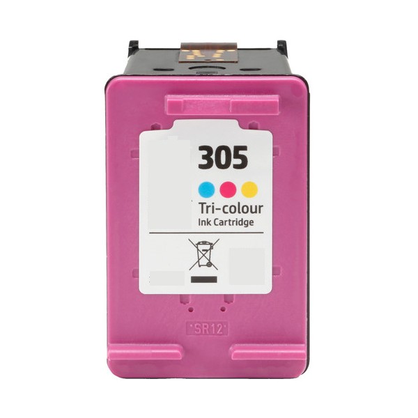 Tinteiro Reciclado HP 305 Cor + 100%