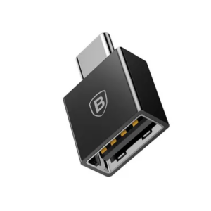 Adaptador Tipo C para USB 2.4A (Preto)