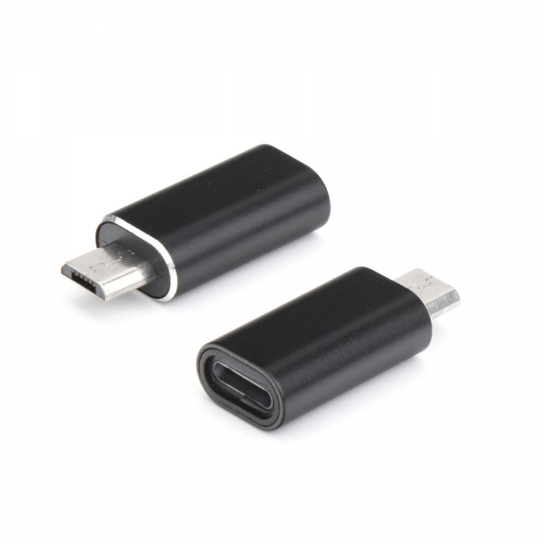 Adaptador de iPhone Lightning 8-pin para Micro USB (Preto)