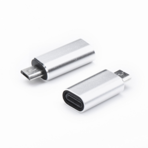 Adaptador de iPhone Lightning 8-pin para Micro USB (Prateado)