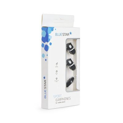 Auscultadores Blue Star (Preto)
