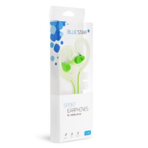 Auscultadores Sport Blue Star (Verde)