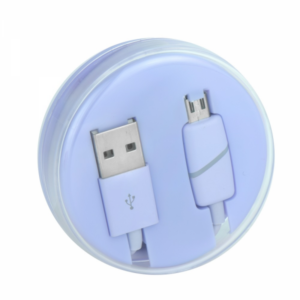 Cabo USB Micro USB (Roxo)