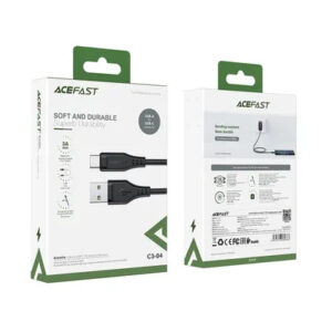 Cabo USB para Tipo C 3A 1,2 m (preto)