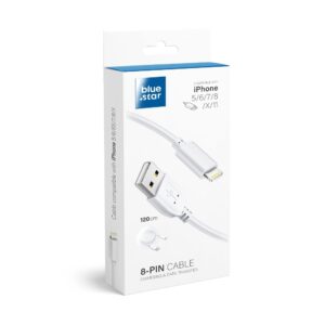 Cabo USB para iPhone Quick Charge Blue Star Lite