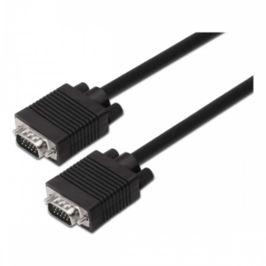Cabo VGA Macho AISENS 1.8m (preto)