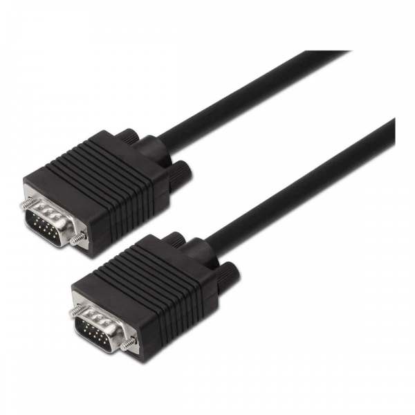 Cabo VGA Macho AISENS 1.8m (preto)