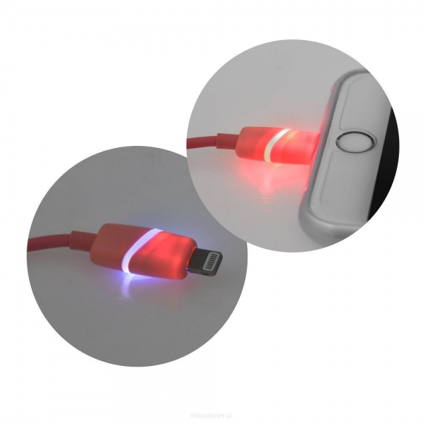 Cabo USB Micro USB (Rosa)