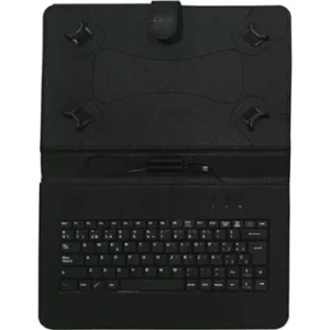 Capa com teclado para Tablet 10'' (Preto)