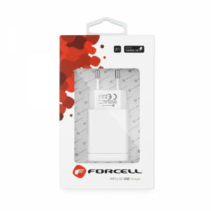 Carregador Forcell USB 2.4A 18W com Quick Charge 3.0