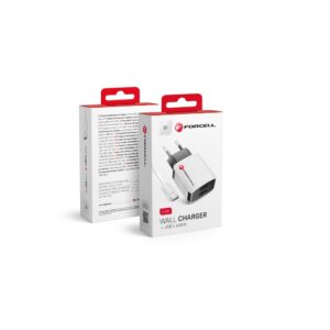 Carregador Universal 2A 2xUSB + cabo USB tipo C