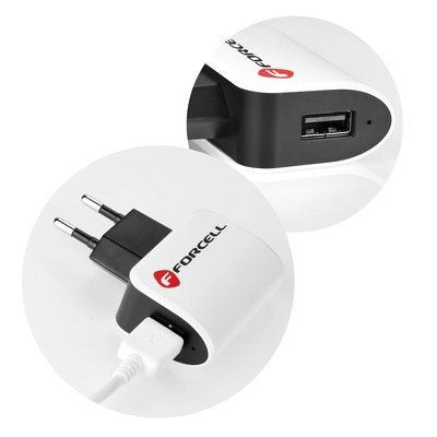 Carregador 1A + cabo para iPhone 8-pin