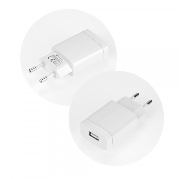 Carregador Forcell USB 2.4A 18W com Quick Charge 3.0