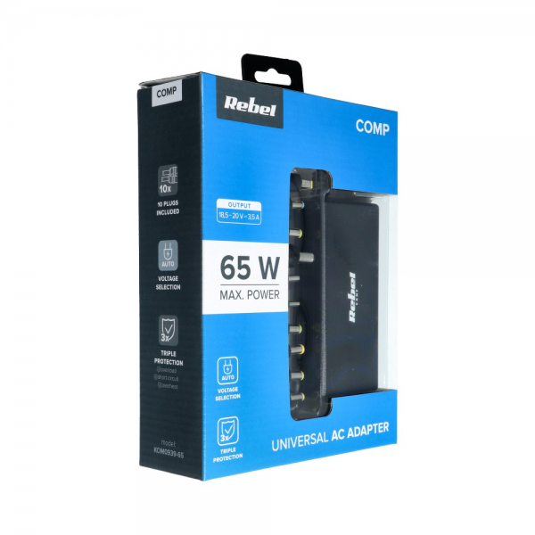 Carregador universal 65W / 18-20V