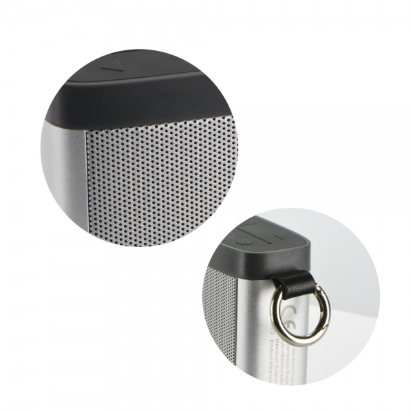 Coluna Bluetooth ( microfone, radio, AUX e SD) Metalica