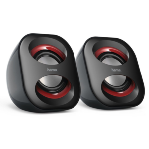 Colunas HAMA para PC (Preto)