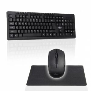 Conjunto Wireless: Teclado + Rato AK48A + Tapete de Rato
