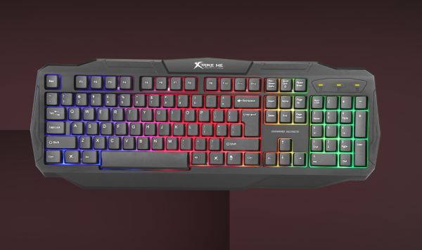 Conjunto GAMING RGB - Headphones + Teclado + Rato + Tapete