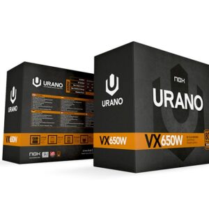 Fonte NOX Urano VX 650W 80+Bronze