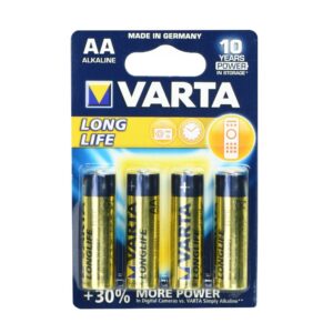 Pilha Alcalina VARTA R6 (AA) Longlife 4 un