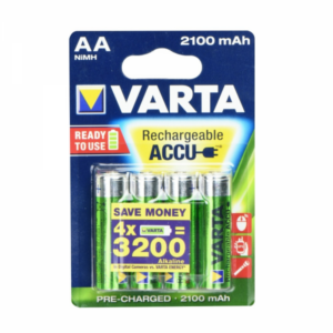 Pilhas Recarregáveis Varta R6 2100 mAh (AA) 4 UN