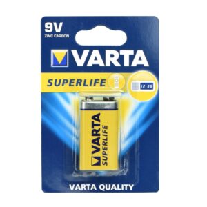 Pilhas Zinc 9V VARTA Superlife 1 un.