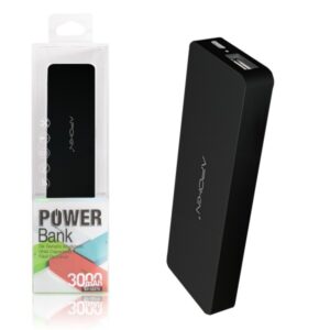 PowerBank 3000mAh Preto