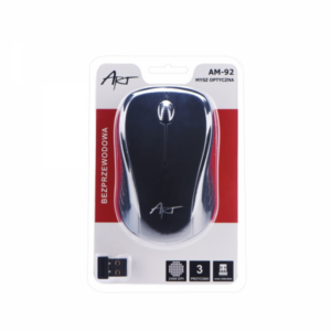 Rato óptico ART AM-92 USB s/ fios (Preto)