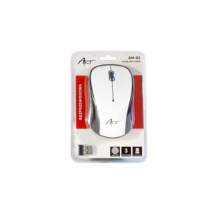 Rato óptico ART AM-92 USB s/fios (Branco)