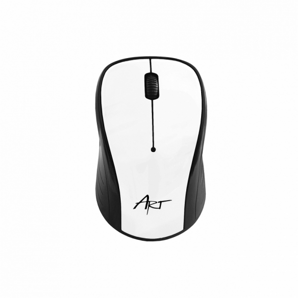 Rato óptico ART AM-92 USB s/fios (Branco)