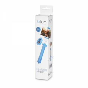 Selfie Stick BLUN com tripod e comando Bluetooth (Branco)