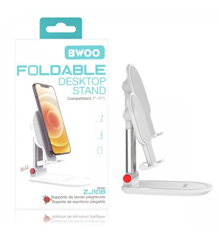 Suporte Telemóvel ou Tablet Branco