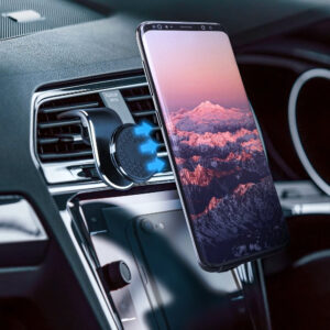 Suporte magnético de carro para telemóvel