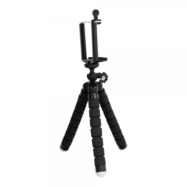 Suporte para telemóvel TRIPOD (Preto)