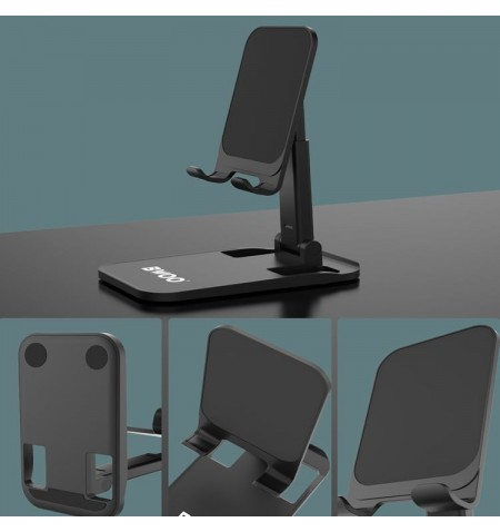 Suporte para Telemóvel ou Tablet (Preto)