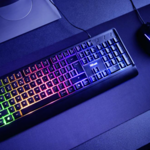 Teclado USB TRUST Ziva GAMING LED