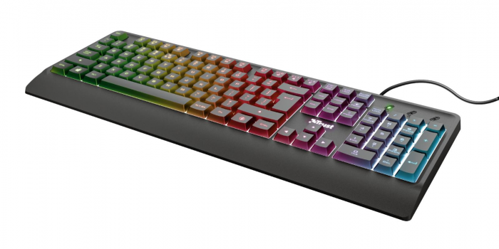 Teclado USB TRUST Ziva GAMING LED