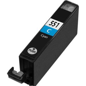 Tinteiro compatível Canon CLI-551XL Ciano