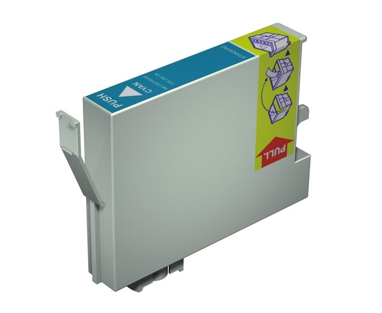 Tinteiro compatível Epson T0712 / T0892 Ciano