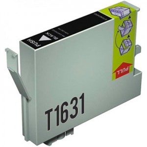 Tinteiro compatível Epson T1631 / T1621 / T1681 (16XL / 16XXL) Preto