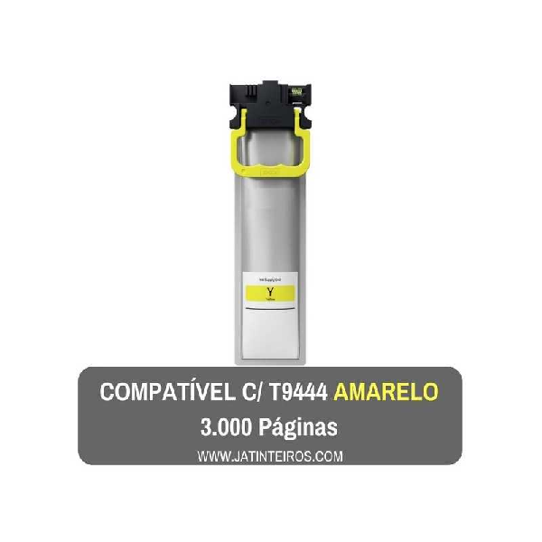 Tinteiro de Tinta Pigmentada Epson T9444 Compatível Amarelo