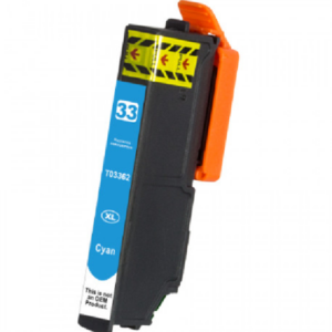 Tinteiro compatível Epson T3362 33XL Ciano