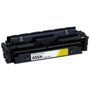 Toner compatível Canon 055H S/CHIP Amarelo
