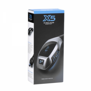Transmissor FM X5 + bluetooth + leitor USB + leitor de cartão de memória