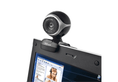 Webcam TRUST Exis Black/Silver